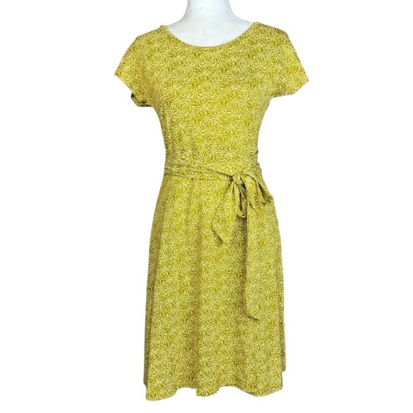 NEW Toad & Co XS Road Tripper Wrap Dress Popover Belted Daisies - Picture 2 of 11